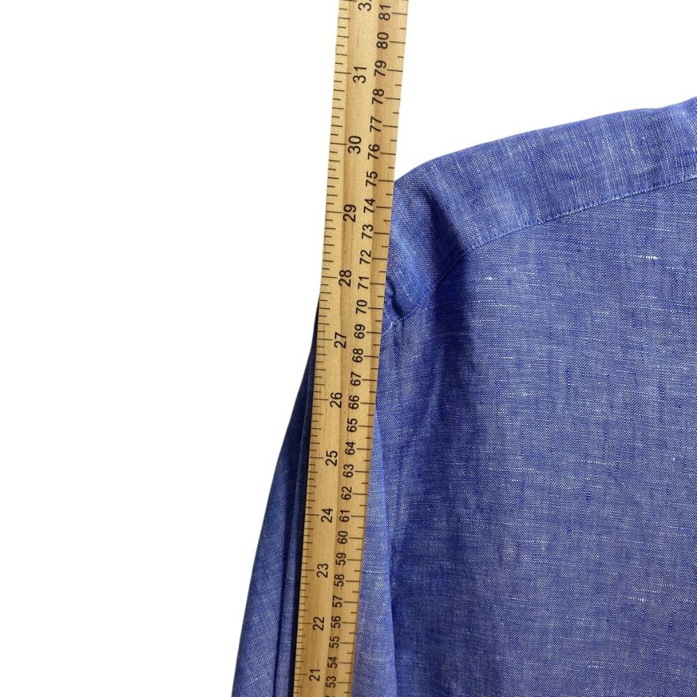 Charles Tyrwhitt Blue Casual Button Down Shirt - Picture 5 of 8